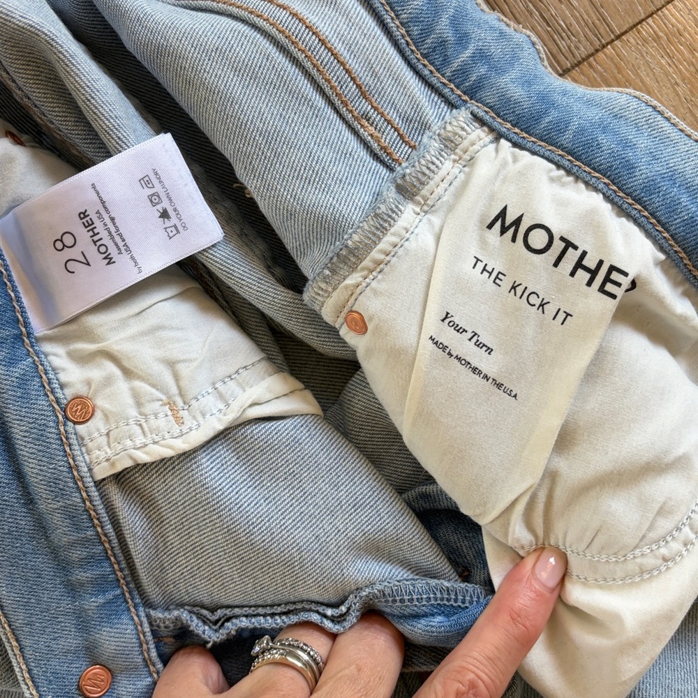 Mother The Kick It High Waist Jeans - Picture 7 of 10